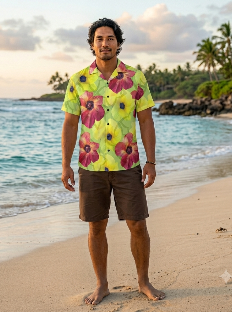 KAMAKA Shirt- Hau Pua