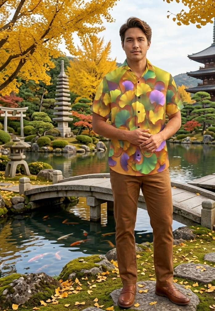 KAMAKA Shirt- Ginko