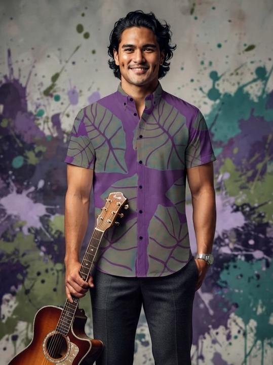 KIMO SHIRT- Kalo on Wine