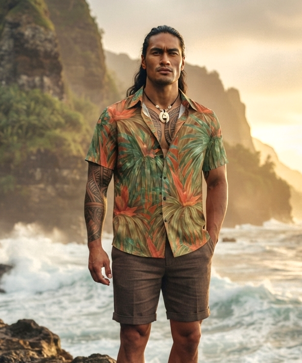 KAMAKA SHIRT- 'Ie'Ie