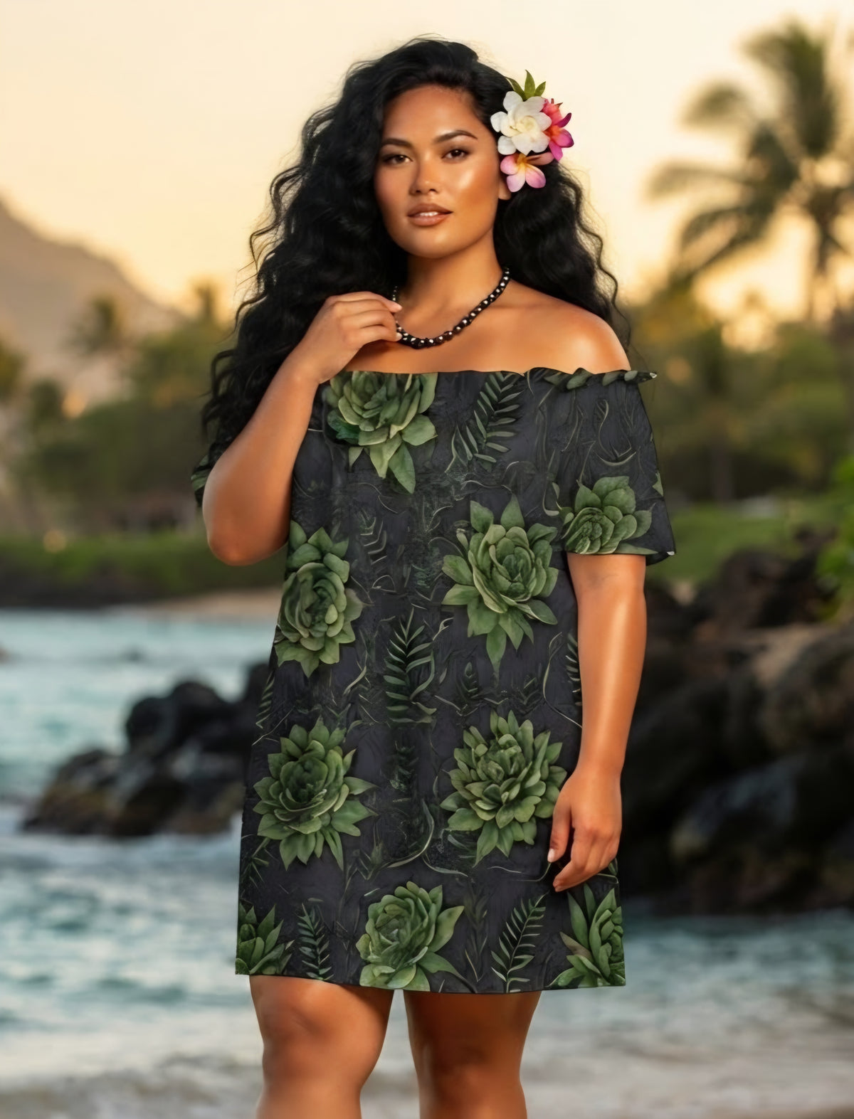 MELODY- Green Rose Kealoha