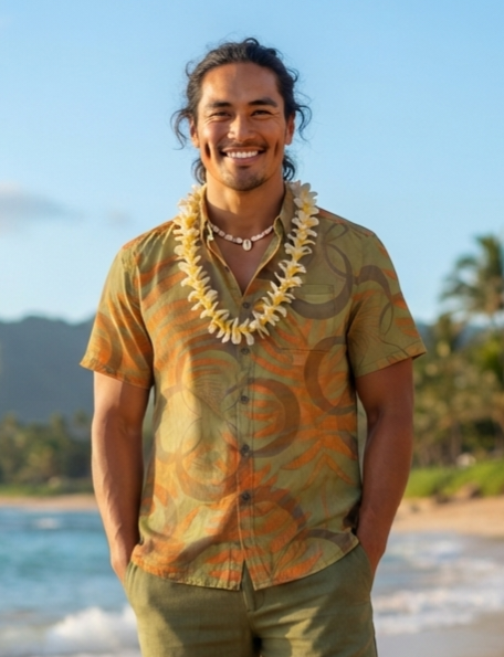 KEOLA SHIRT- Modern Fern