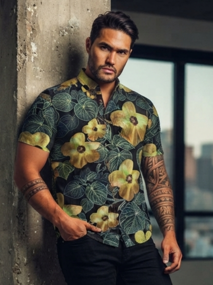 KEOLA SHIRT- Hau Pua Gold