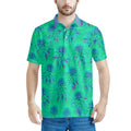 IKAIKA SHIRT- Deco Pineapple Aqua