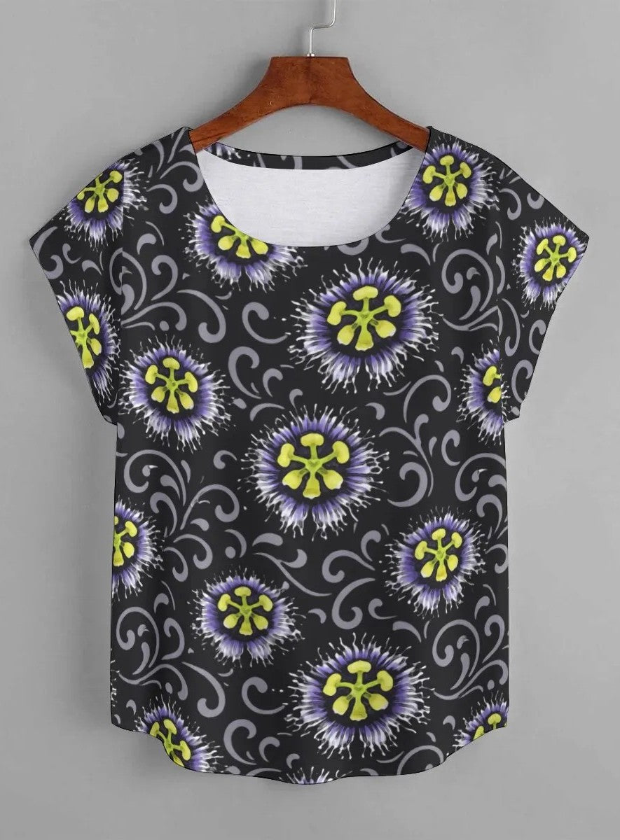 KEONE BLOUSE- Liliko'i Pua