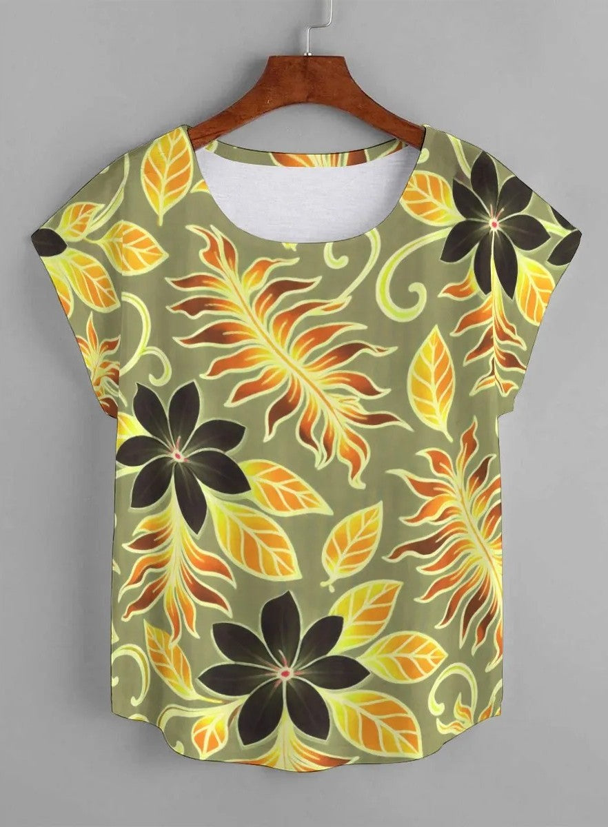 KEONE BLOUSE- Tiare Sunshine