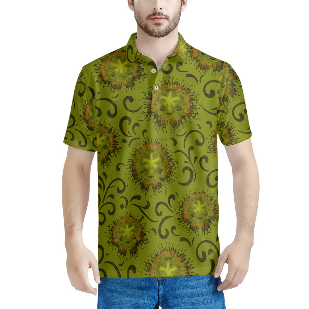 IKAIKA SHIRT- Liliko'i Pua Olive Green
