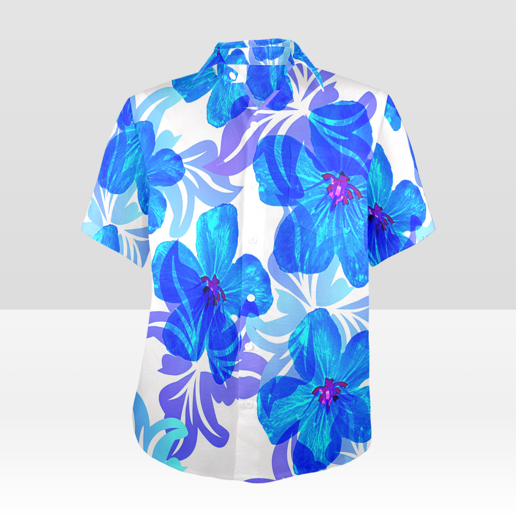 KAMAKA Shirt- Blue Springtime