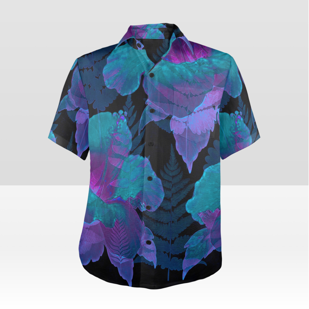 KAMAKA Shirt- Hibiscus Abstract