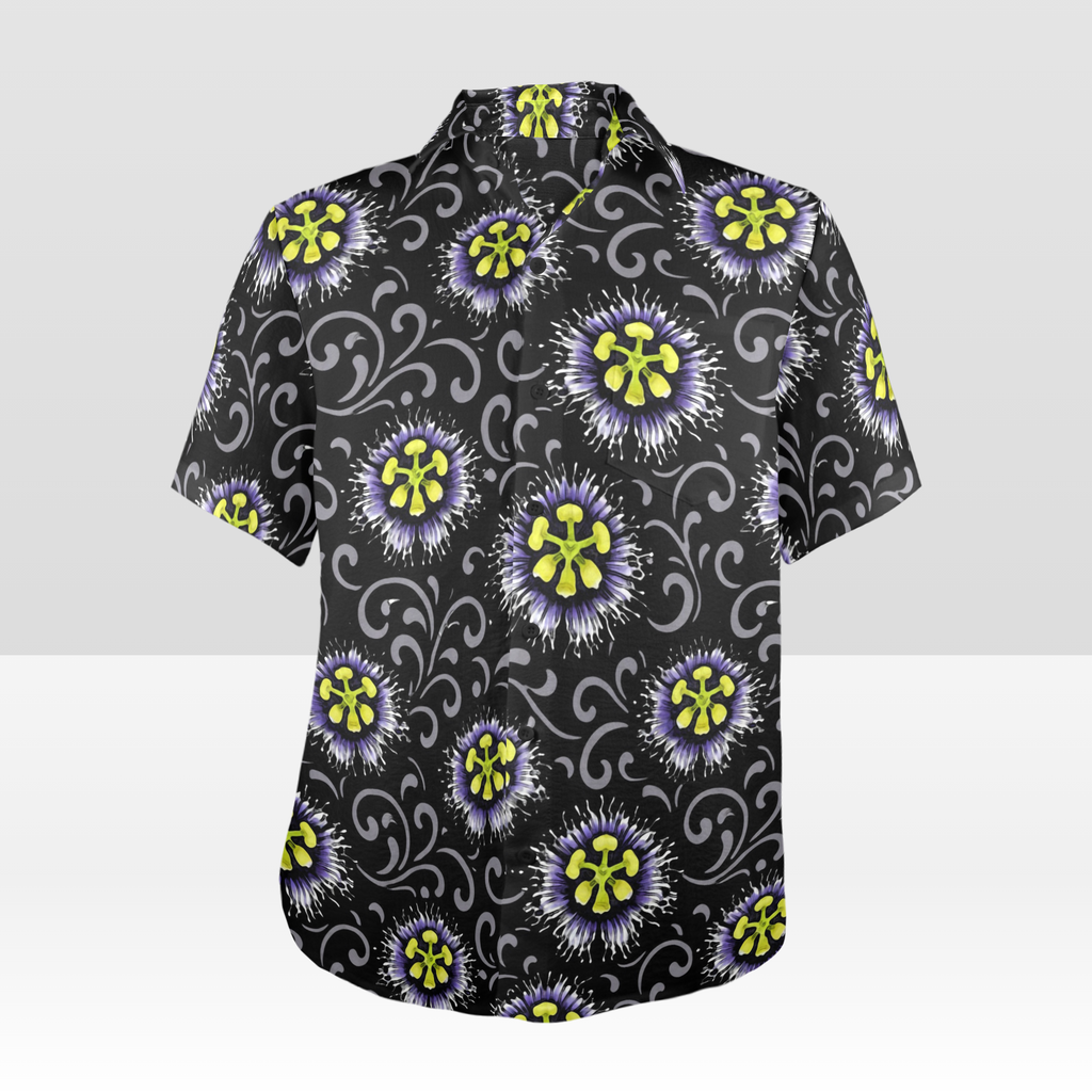 KAMAKA Shirt- Liliko'i Pua on Black