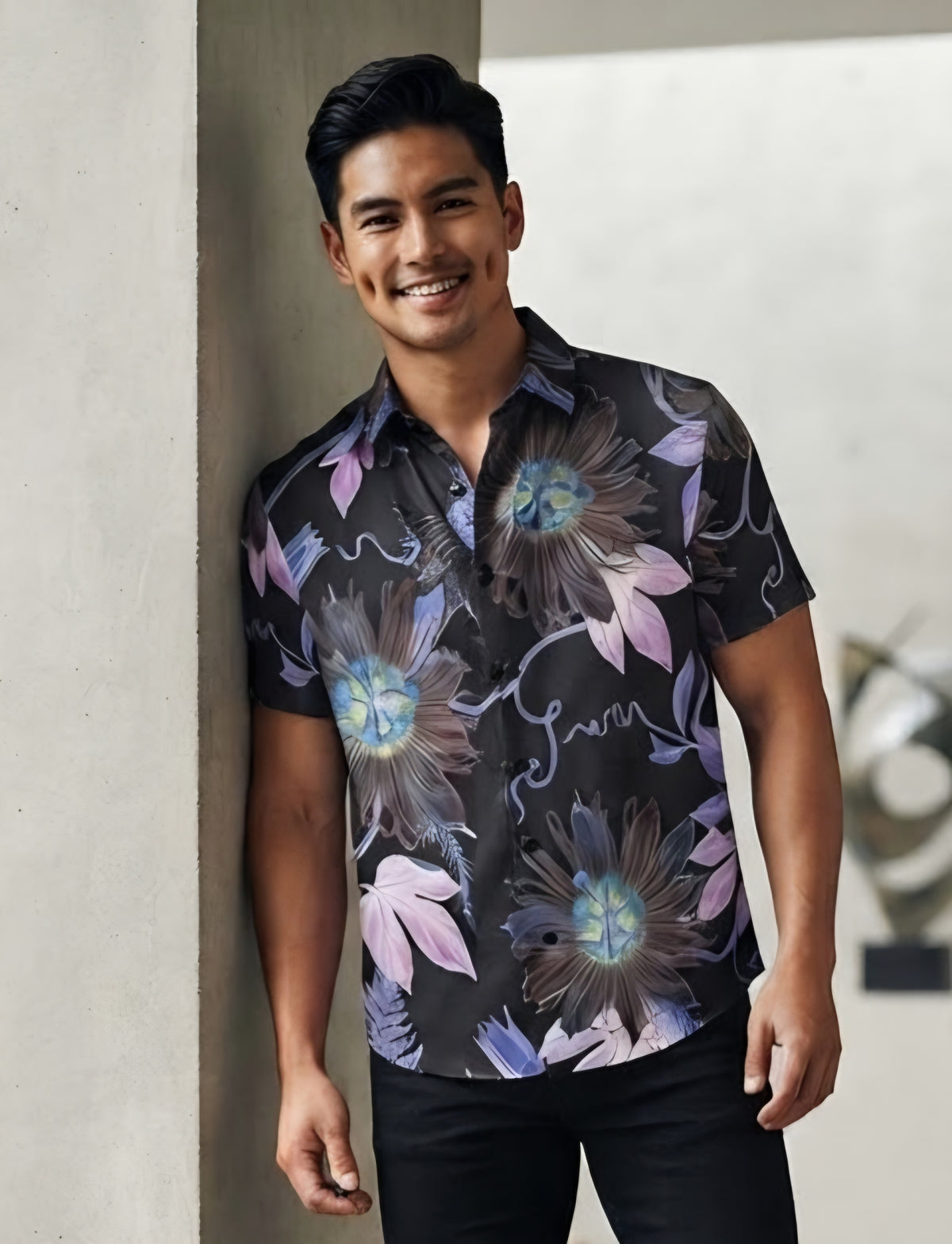 KAMAKA SHIRT- Passion in Purple