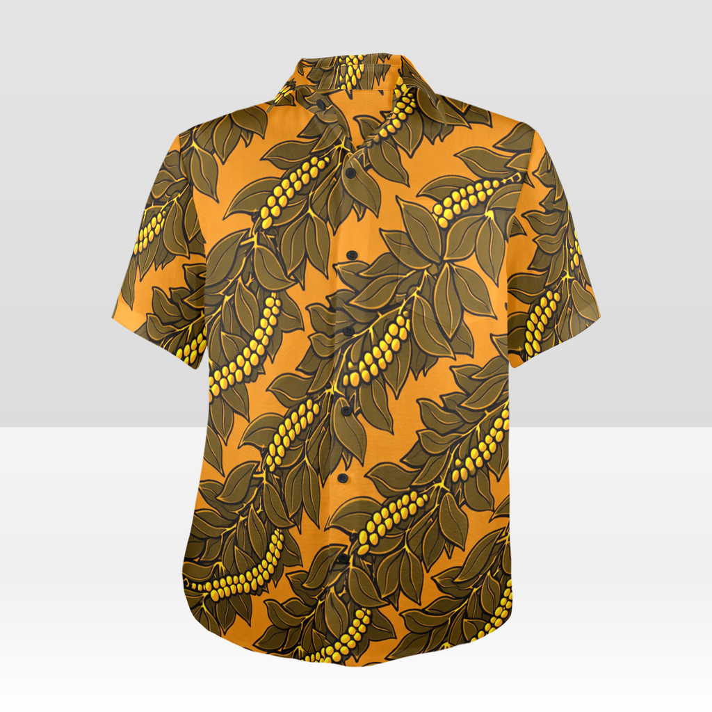 KAMAKA Shirt- Maile Mokihana Warm