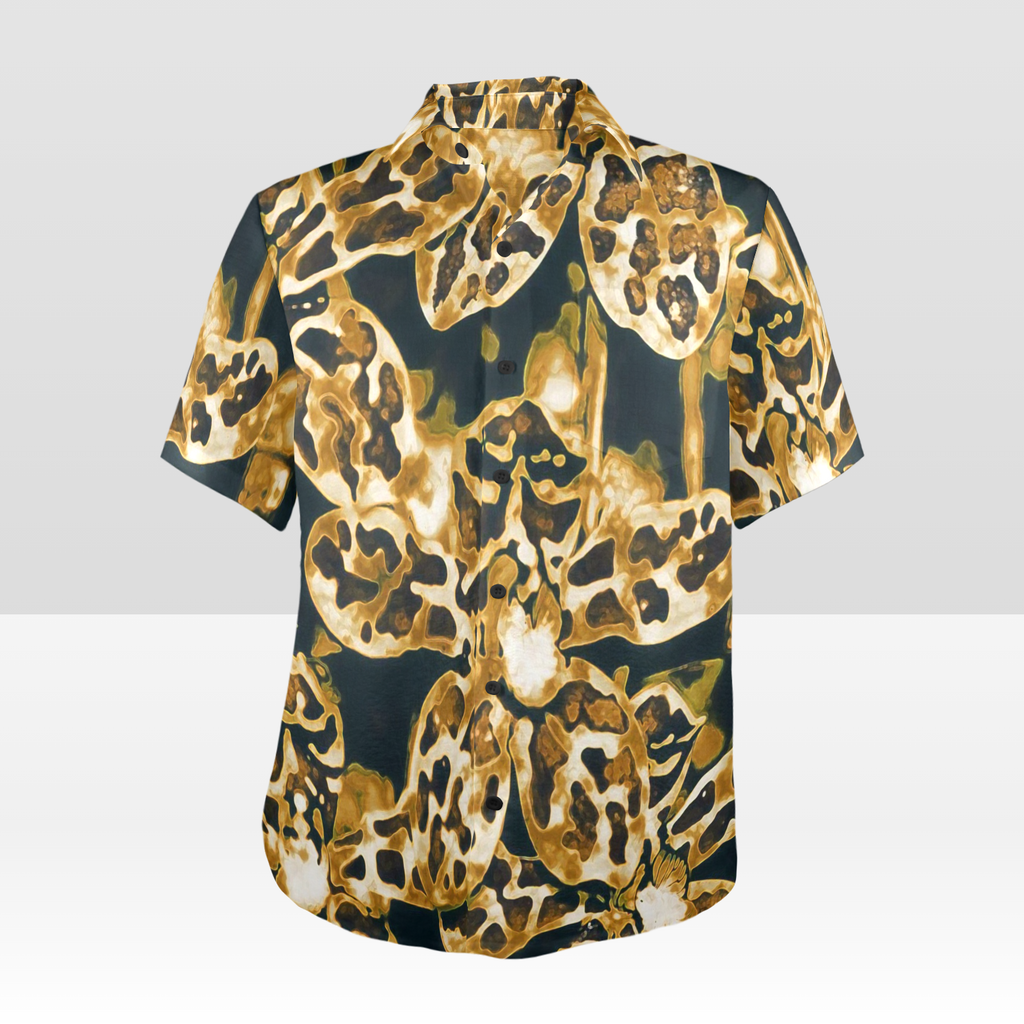 KAMAKA Shirt- Orchid Batik Brown