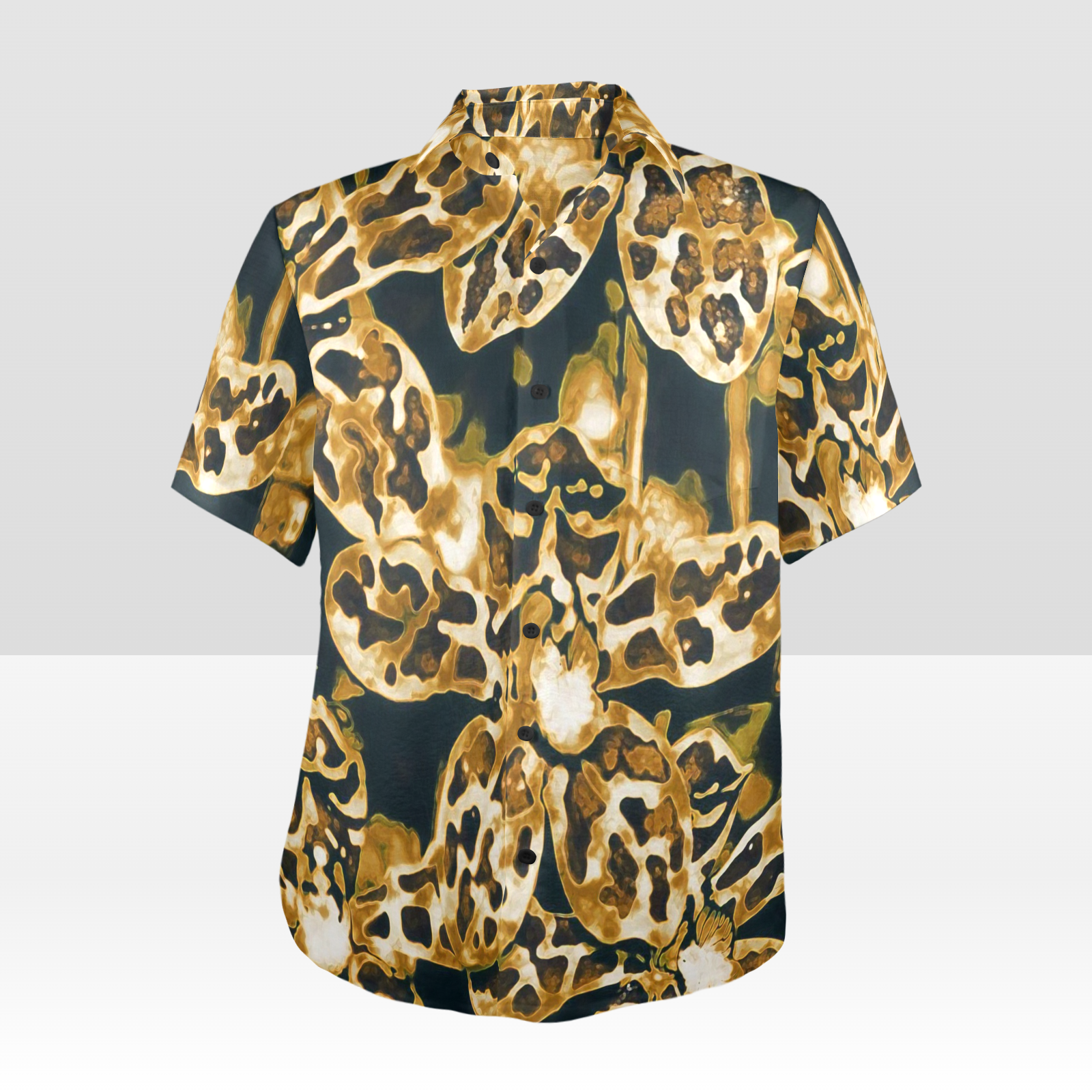 KAMAKA Shirt- Orchid Batik Brown