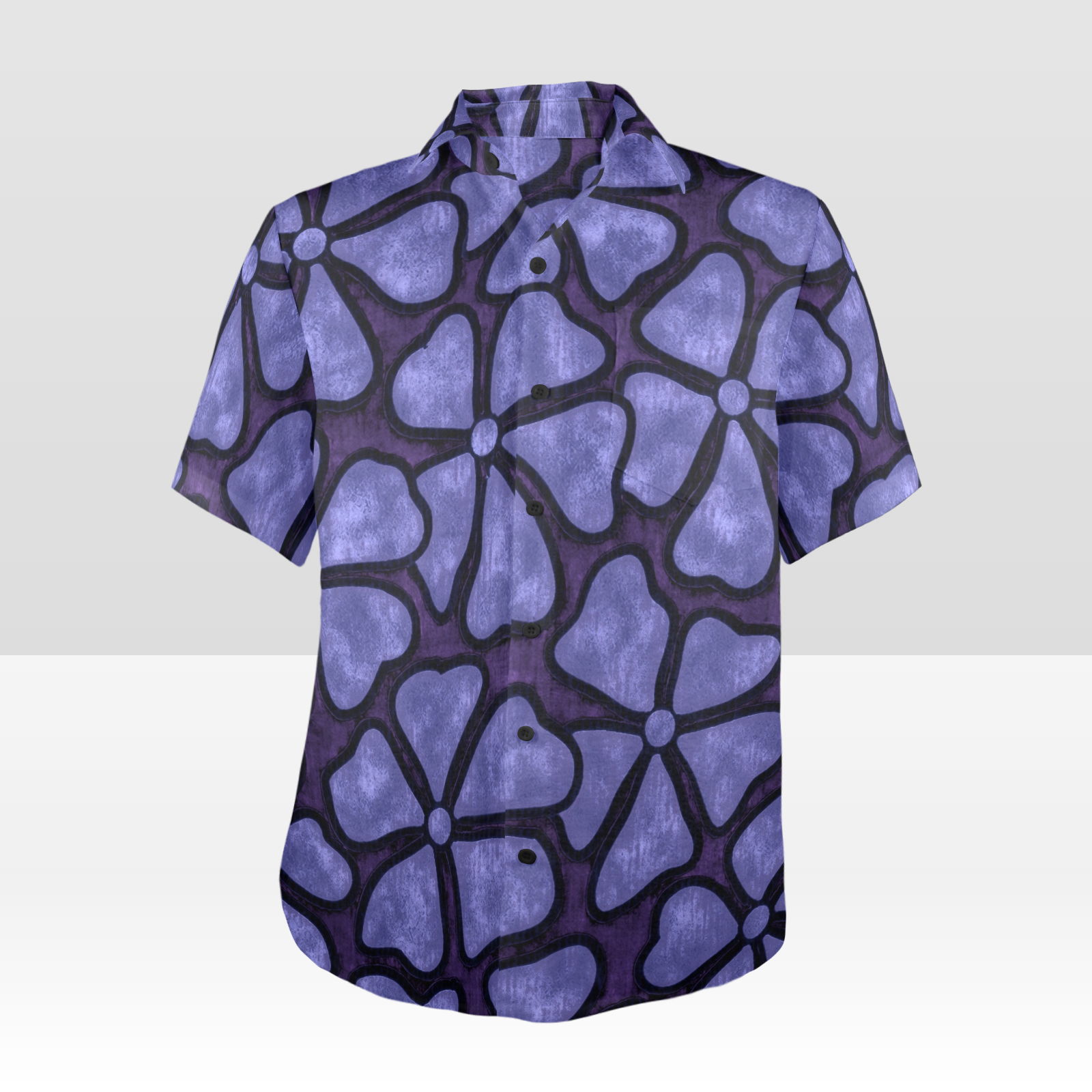 KAMAKA Shirt- Pua Doodles Violet