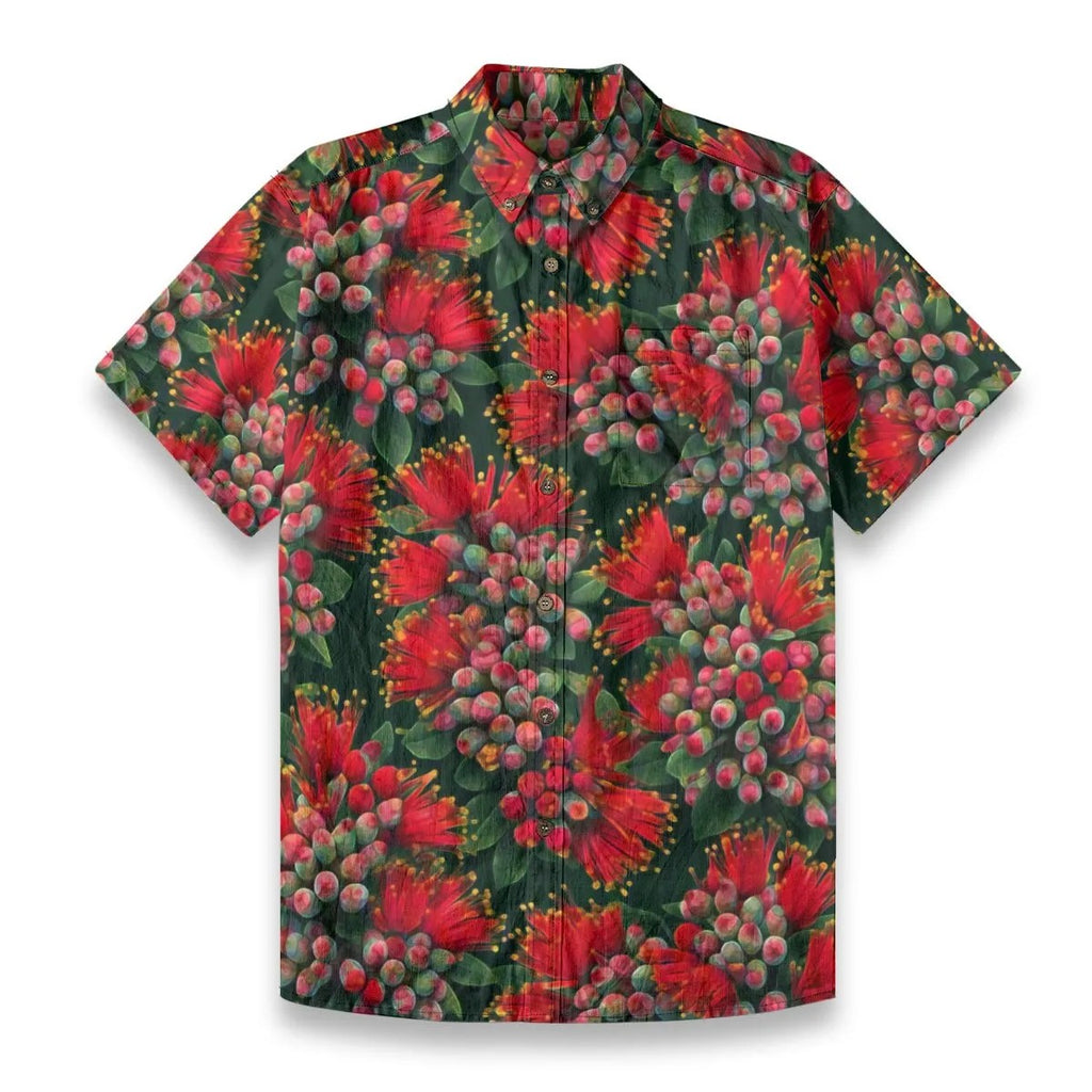 KEOLA SHIRT- Red Lehua
