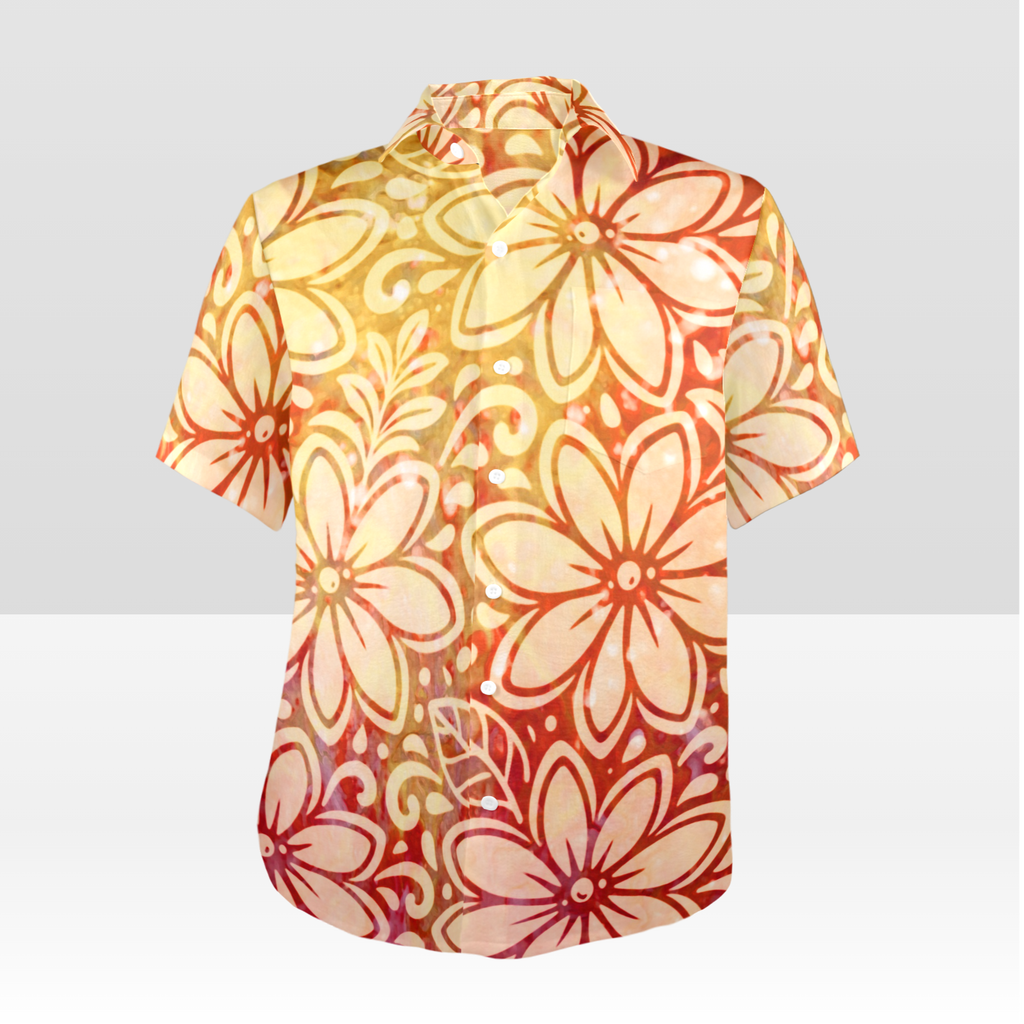 KAMAKA Shirt- Tiare Bold Warm