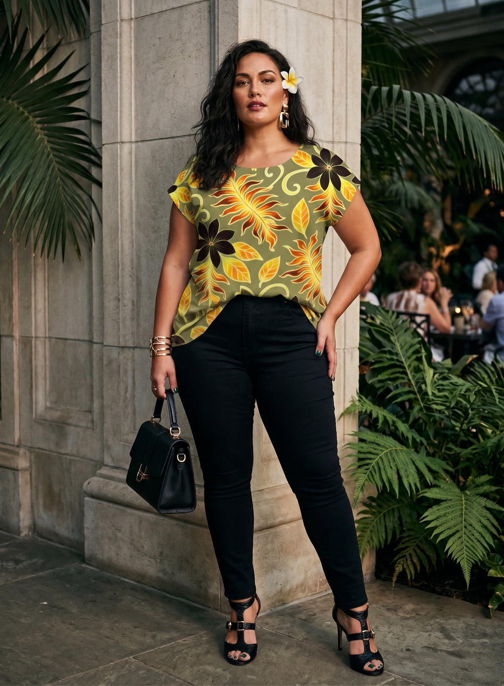 KEONE BLOUSE- Tiare Sunshine