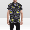 KIMO SHIRT- Liliko'i Pua on Black