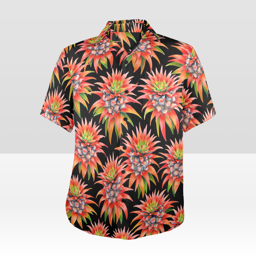 KAMAKA SHIRT- Deco Pineapple