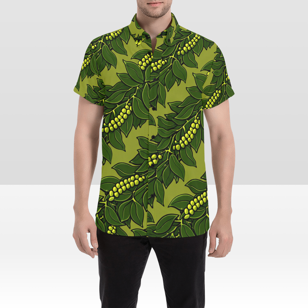 KIMO SHIRT- Maile & Mokihana Classic