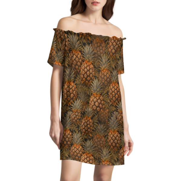 MELODY DRESS- Pineapple Field