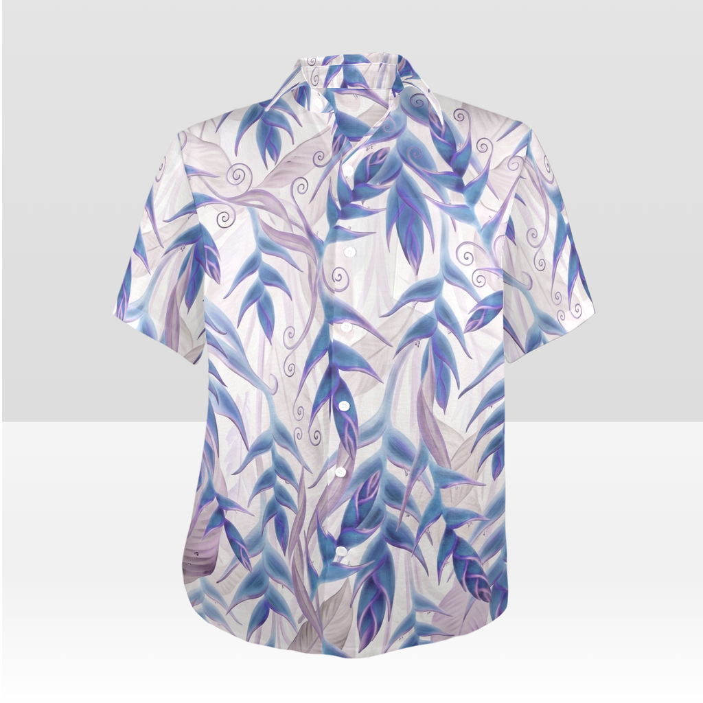 KAMAKA SHIRT- Heliconia Blue