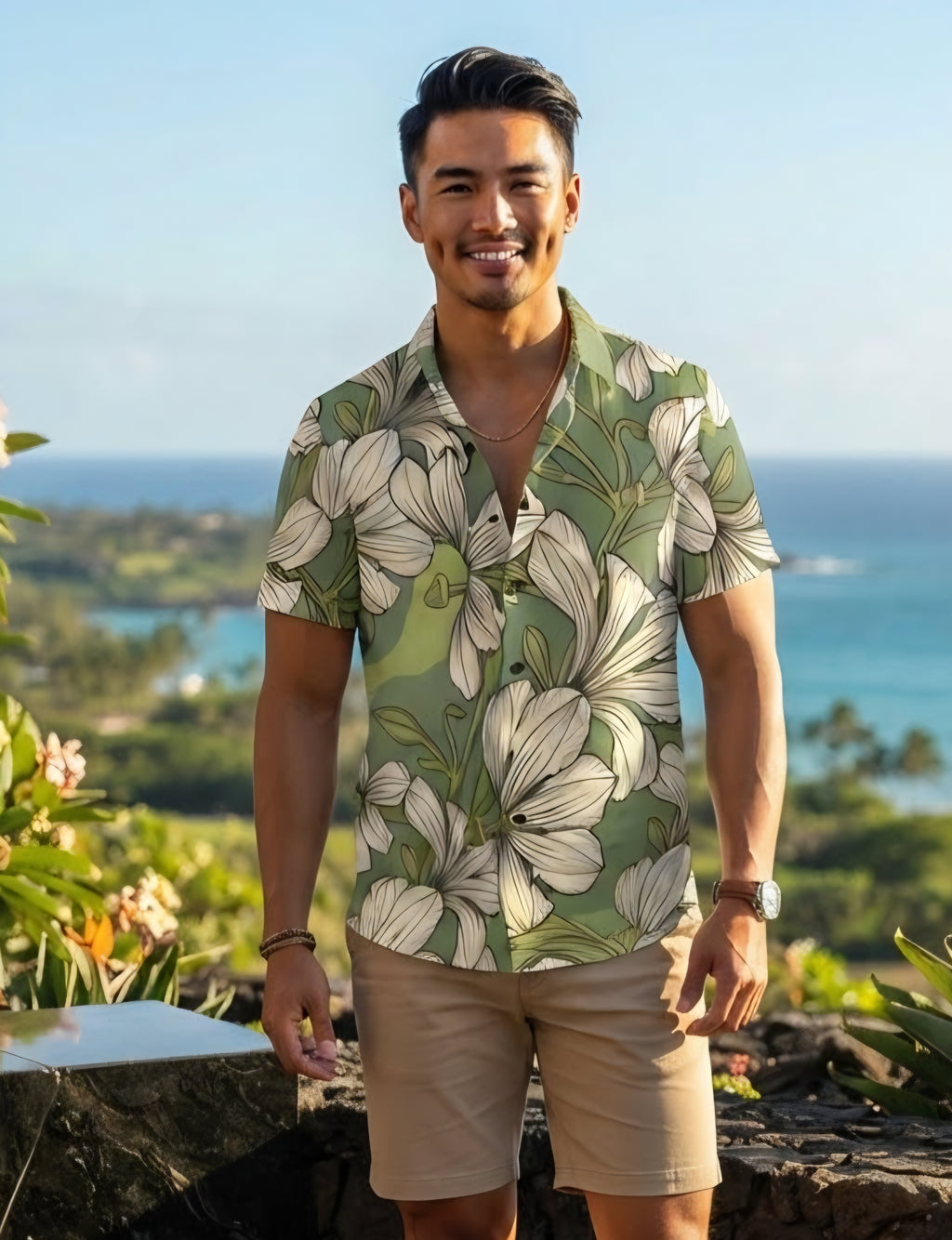 KAMAKA SHIRT- Naupaka